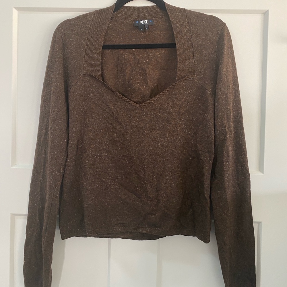 Paige sparkly lightweight sweater